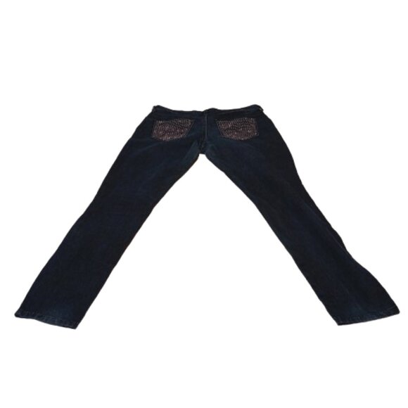 Indigo Rein Dark Wash Skinny Jeans Size 9   Stretch preowned - Picture 2 of 7